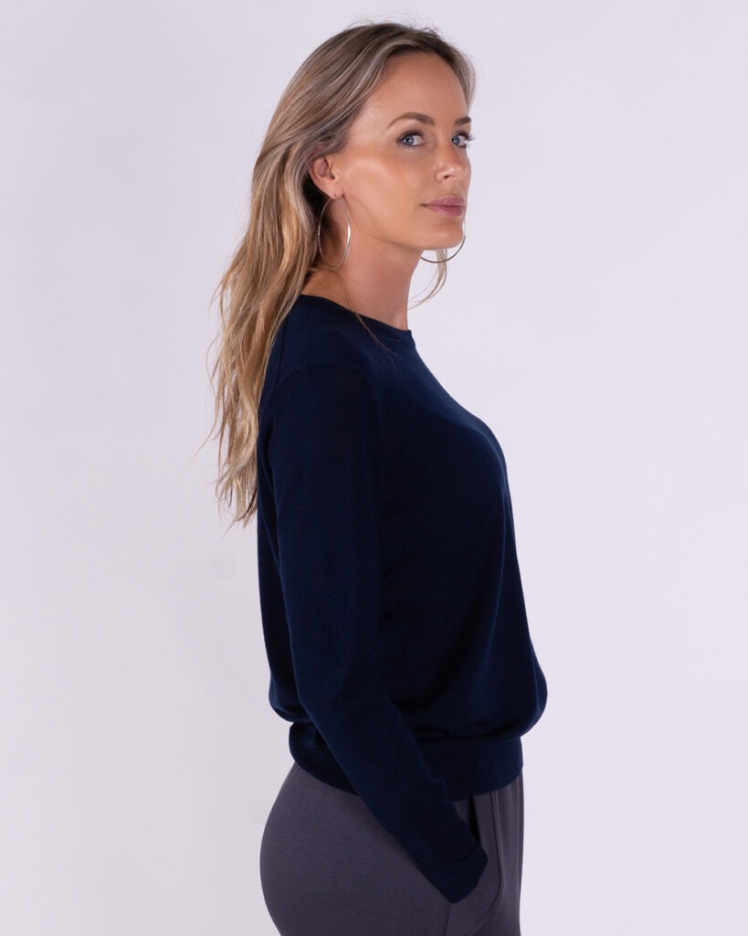 Chanyarn Vrouwen 100% Merino Wol Jumper 2025 Herfst Winter Warm Zachte Casual Ronde Hals Lange Mouw Gebreide Trui, Beige, M
