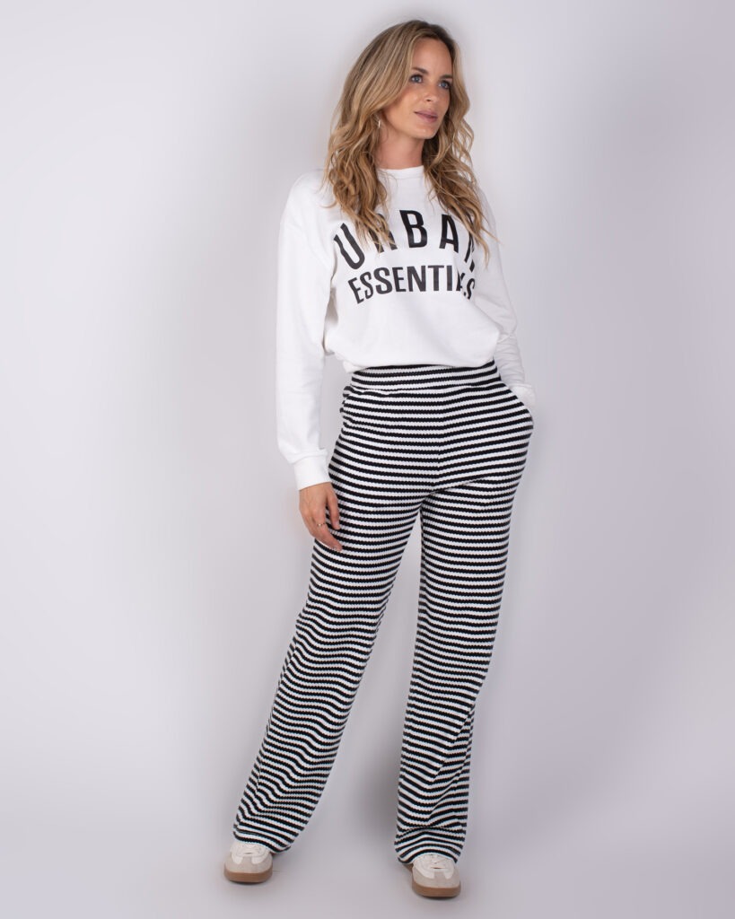 Dames jersey jacquard pant - ANKARA 