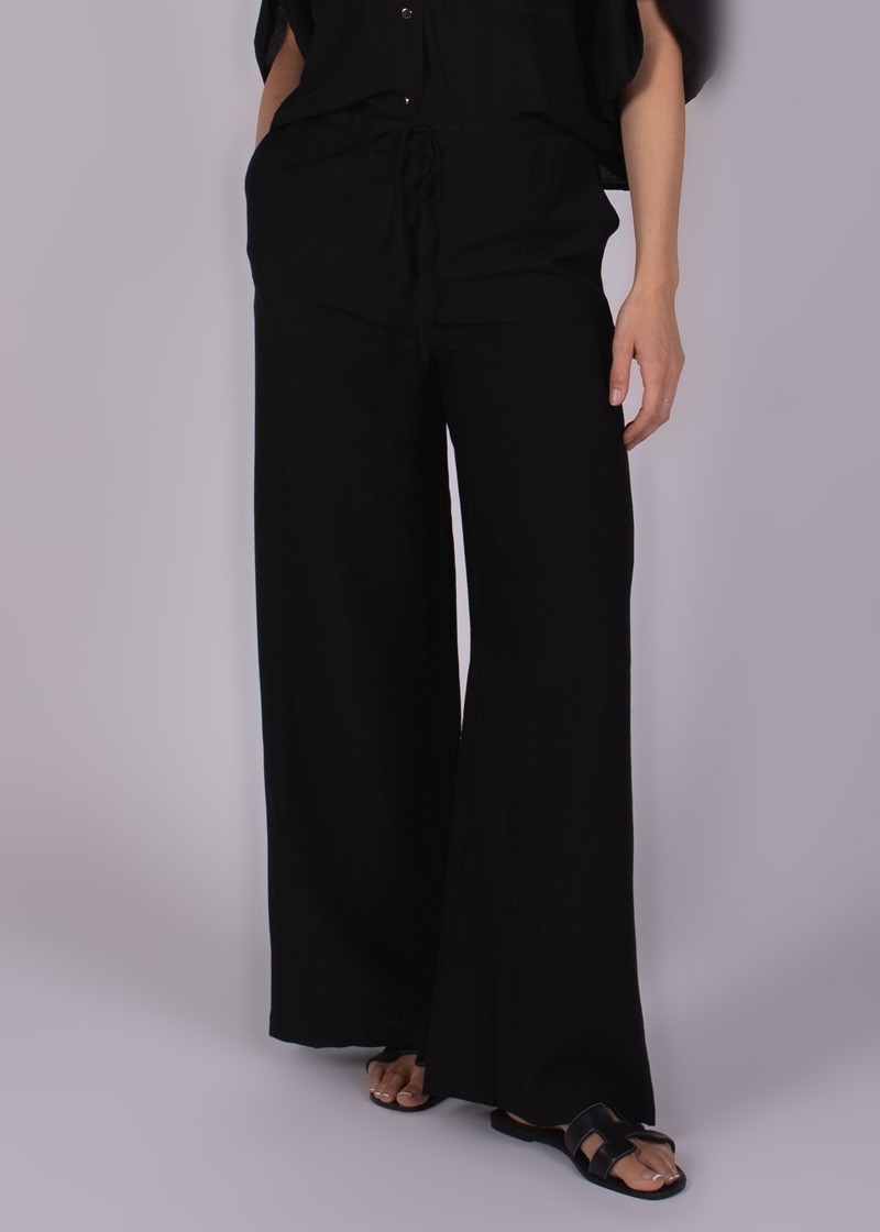 Dames pant black viscose - ESCADA - Afbeelding 2