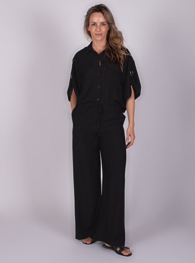 Dames pant black viscose - ESCADA