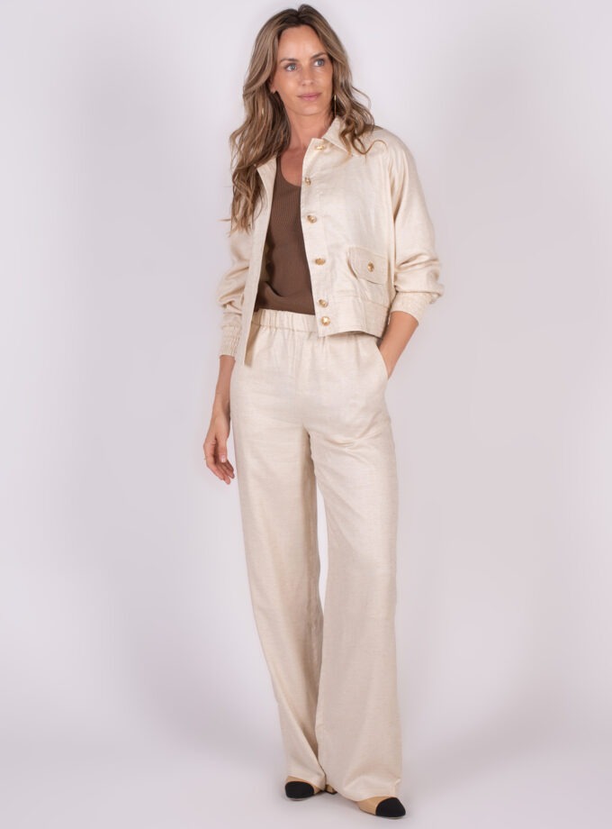 Dames jasje viscose linnen - LUBLIN