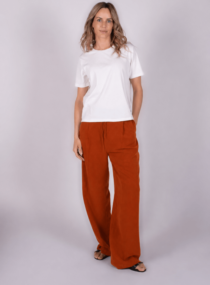 Alta jogpants viscose cinnamon