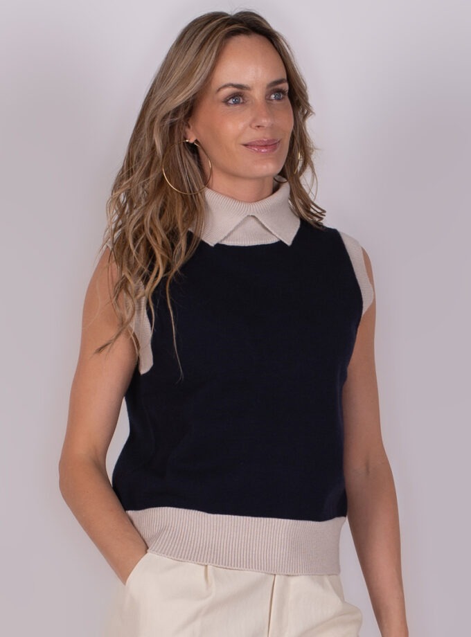 Arhus spencer navy/pale