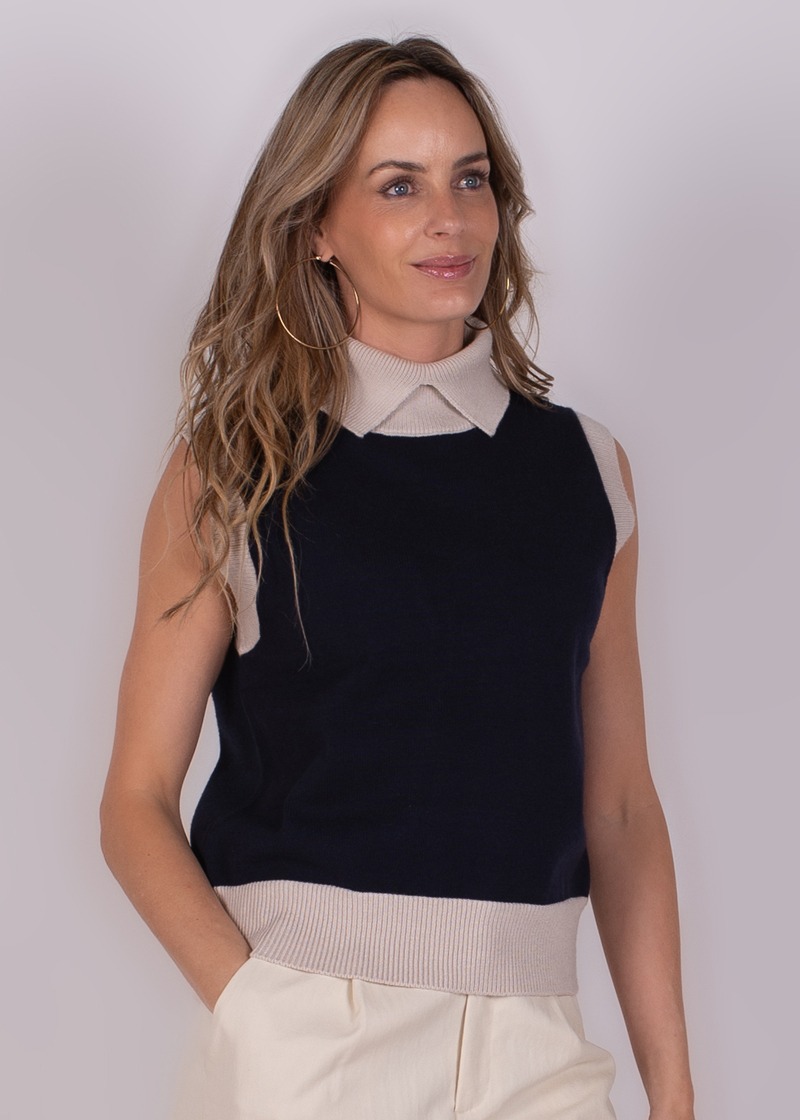 Arhus spencer navy/pale