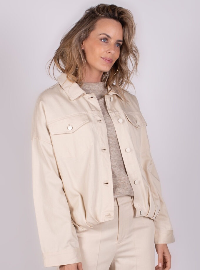 Balam cotton jacket pale