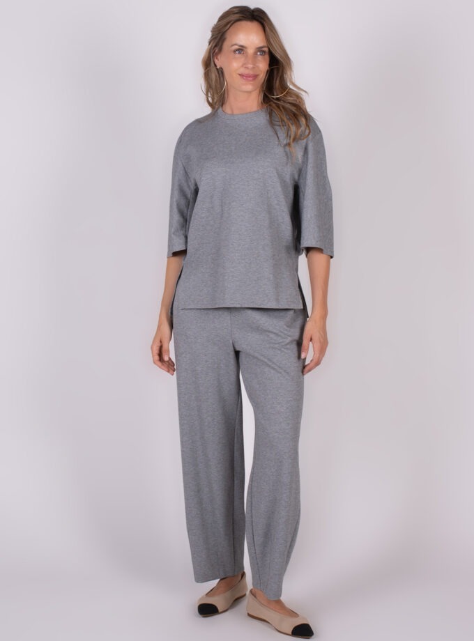 Bilbao pants grey melange
