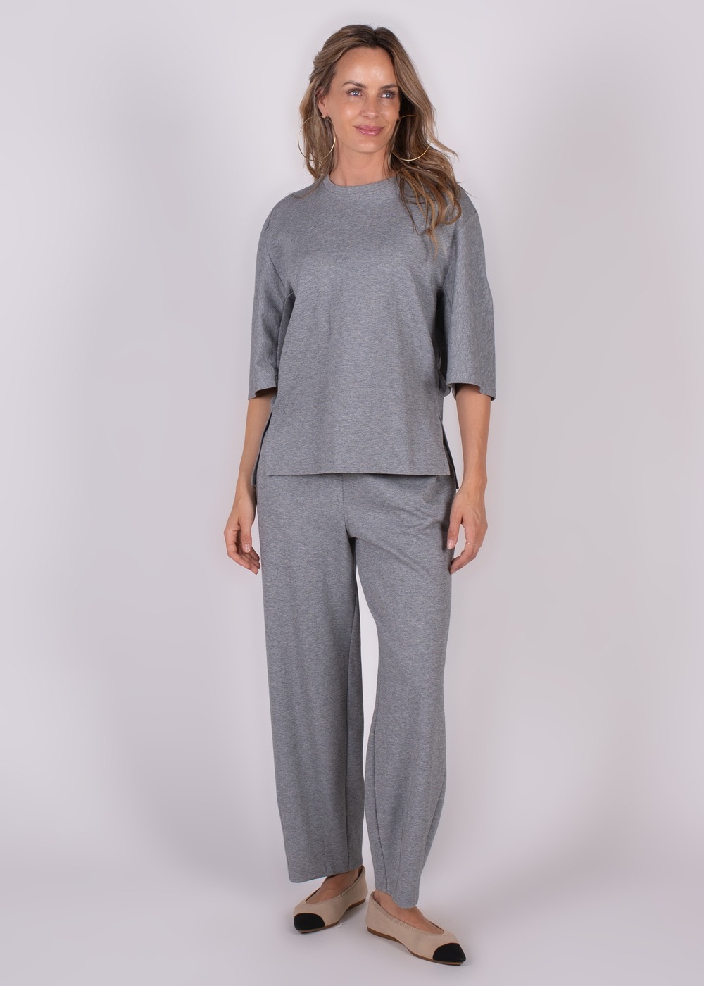Bilbao pants grey melange