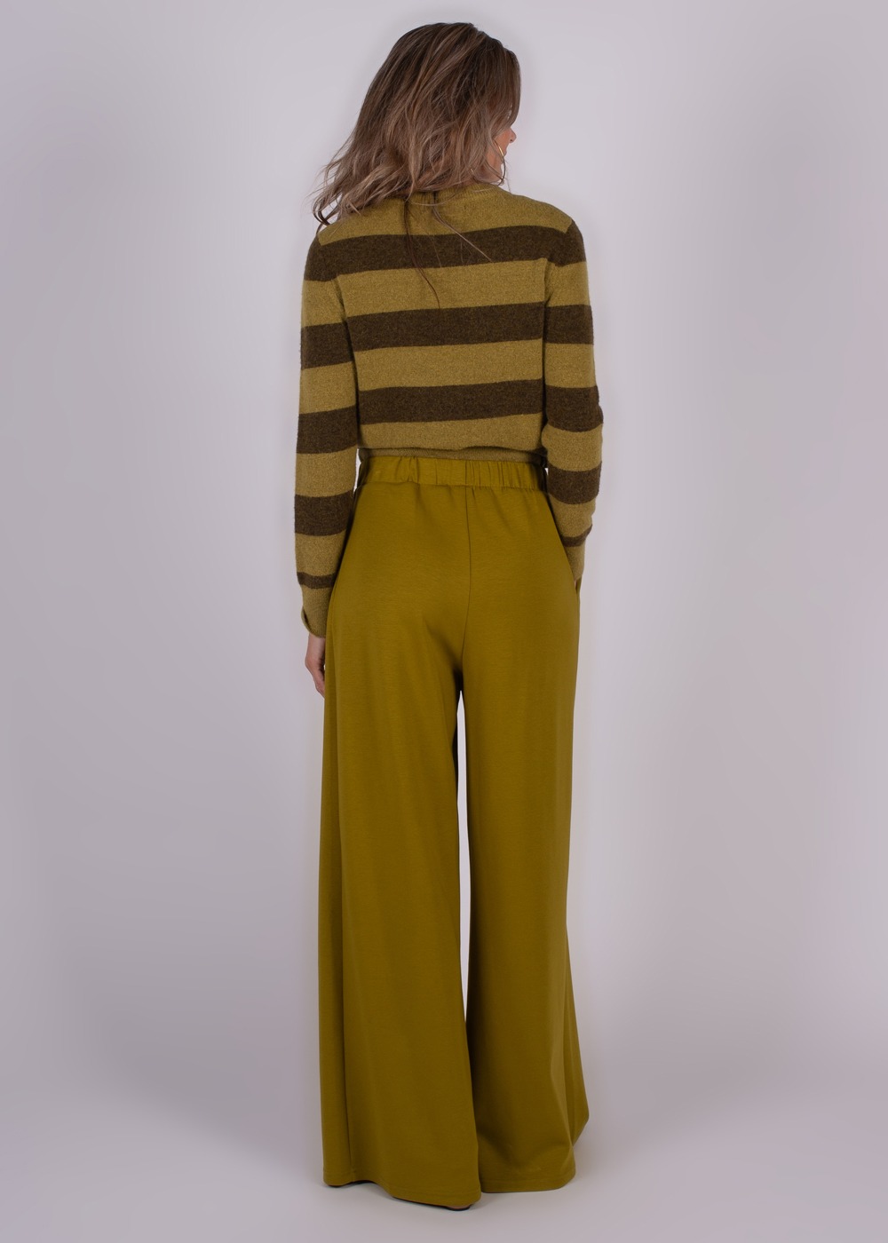 Dames oversized pants lime modal - BOGOR - Afbeelding 5