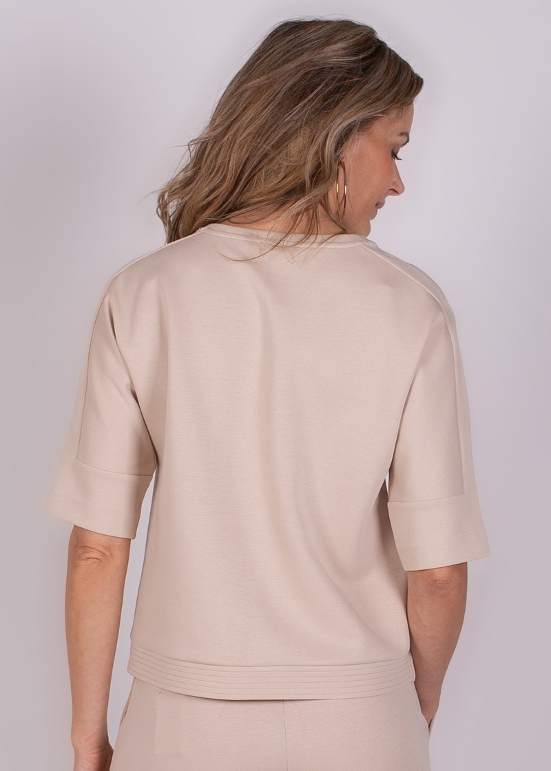 Dames top kiruna pale cotton blend - COLUMBUS - Afbeelding 4