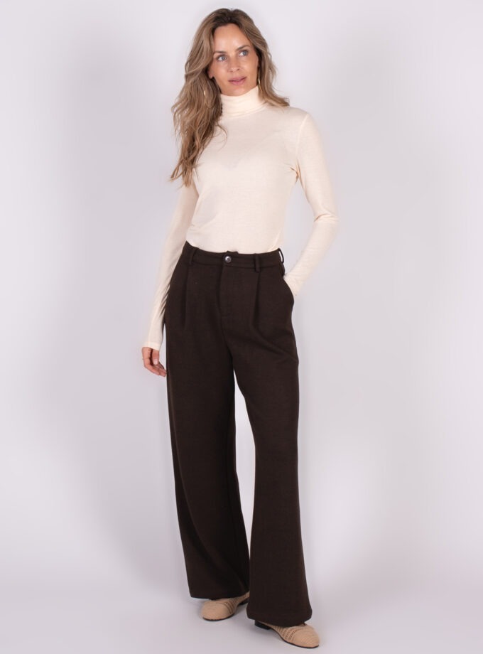 Helsinki cotton Piran Pants coffee