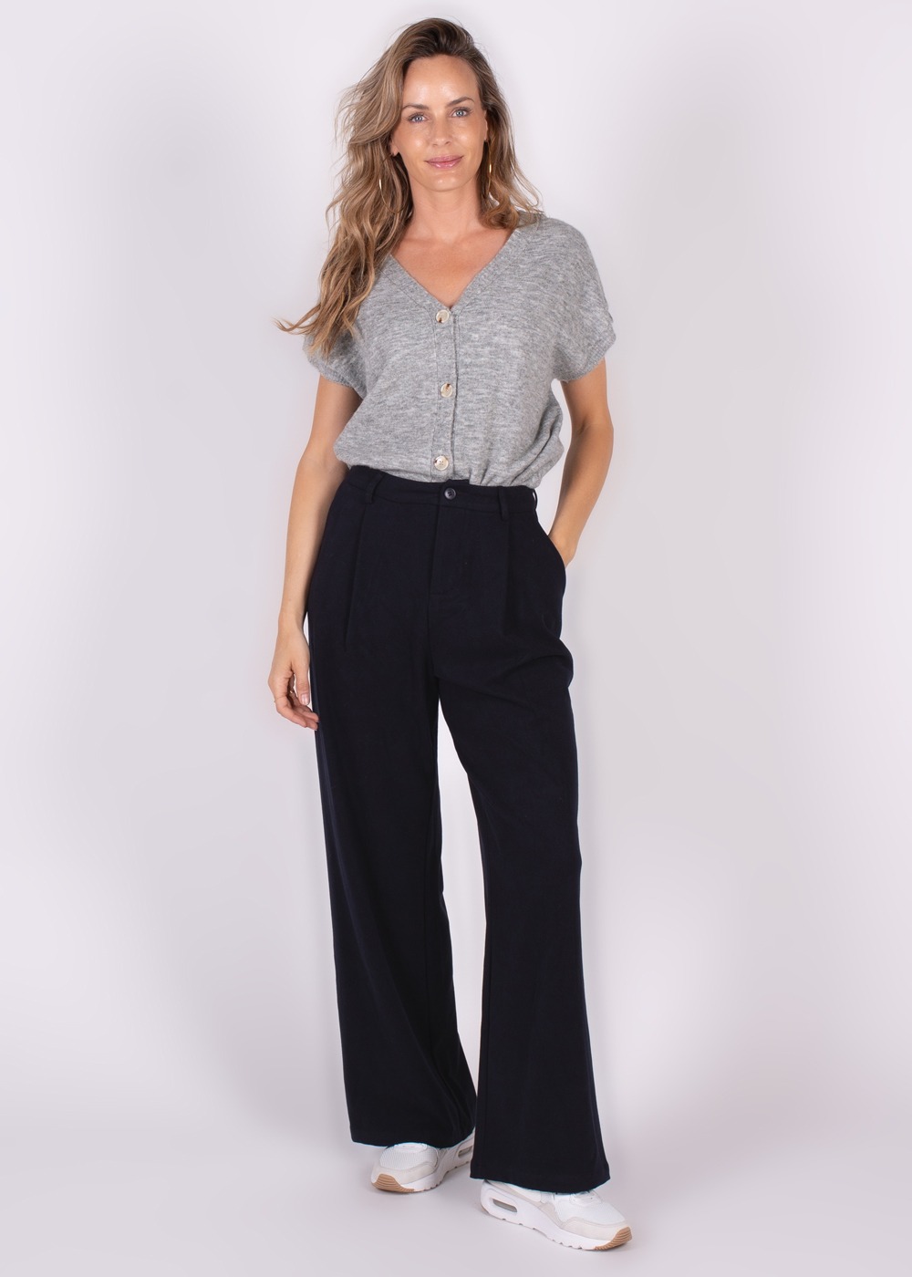 Helsinki cotton piran pants navy