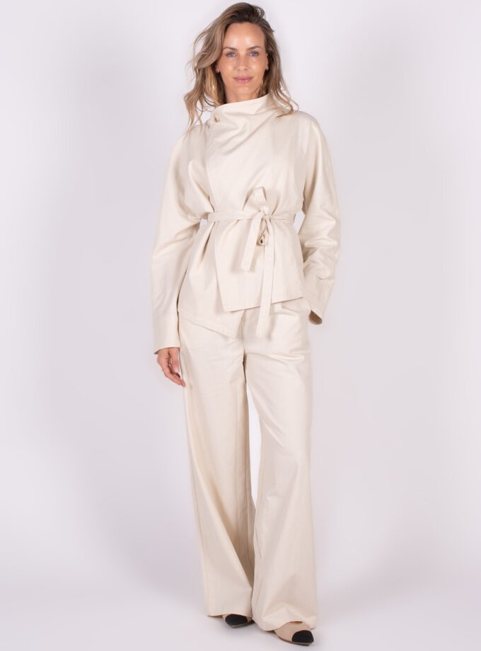 Hobart jacket pale