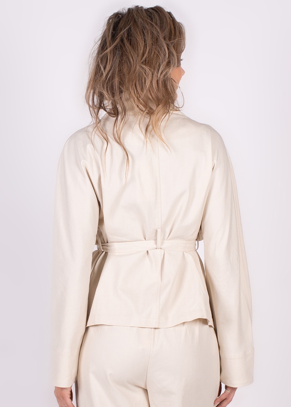 Dames jacket pale cotton - HOBART - Afbeelding 6