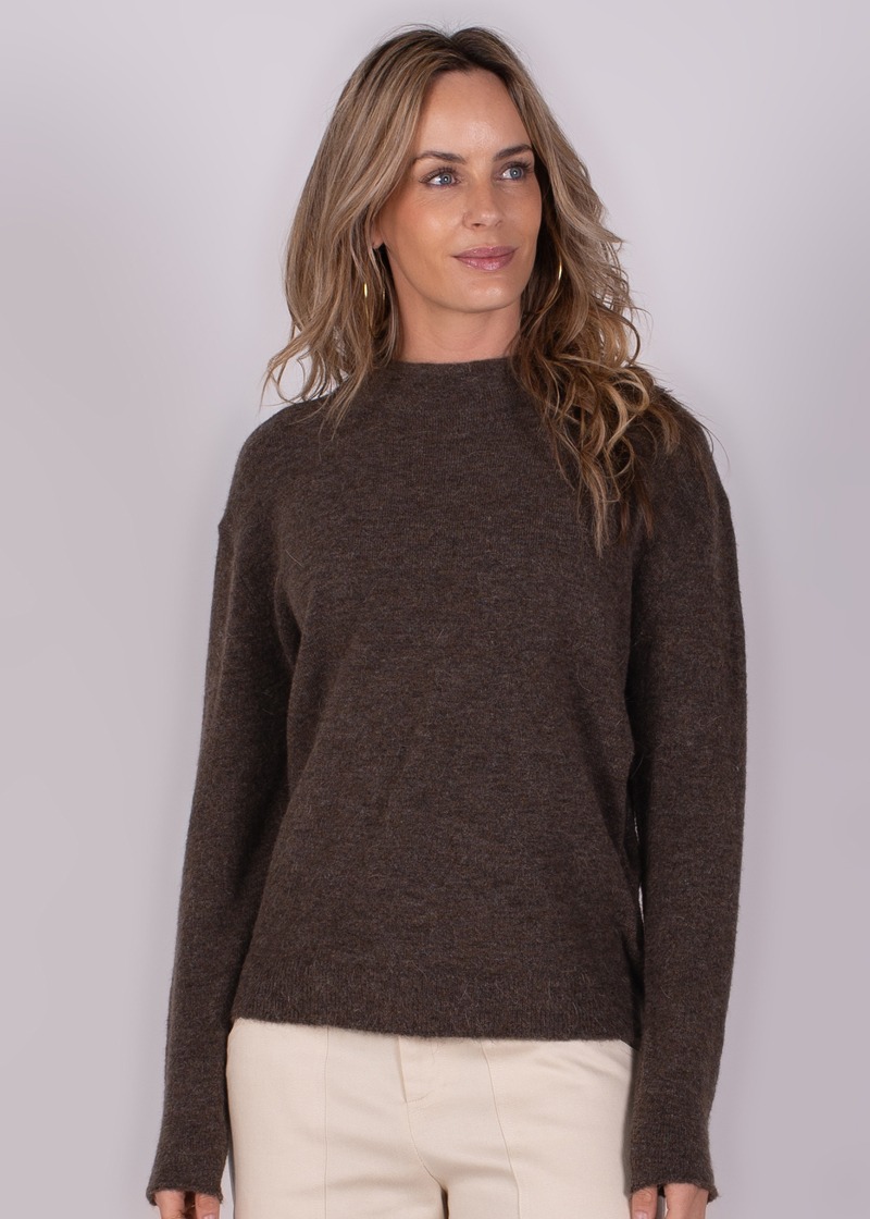 Lamia pullover Portland coffee