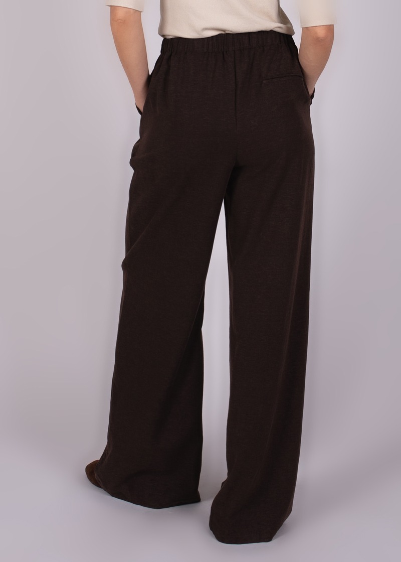 Dames pants coffee tencel - PRAQUE - Afbeelding 7