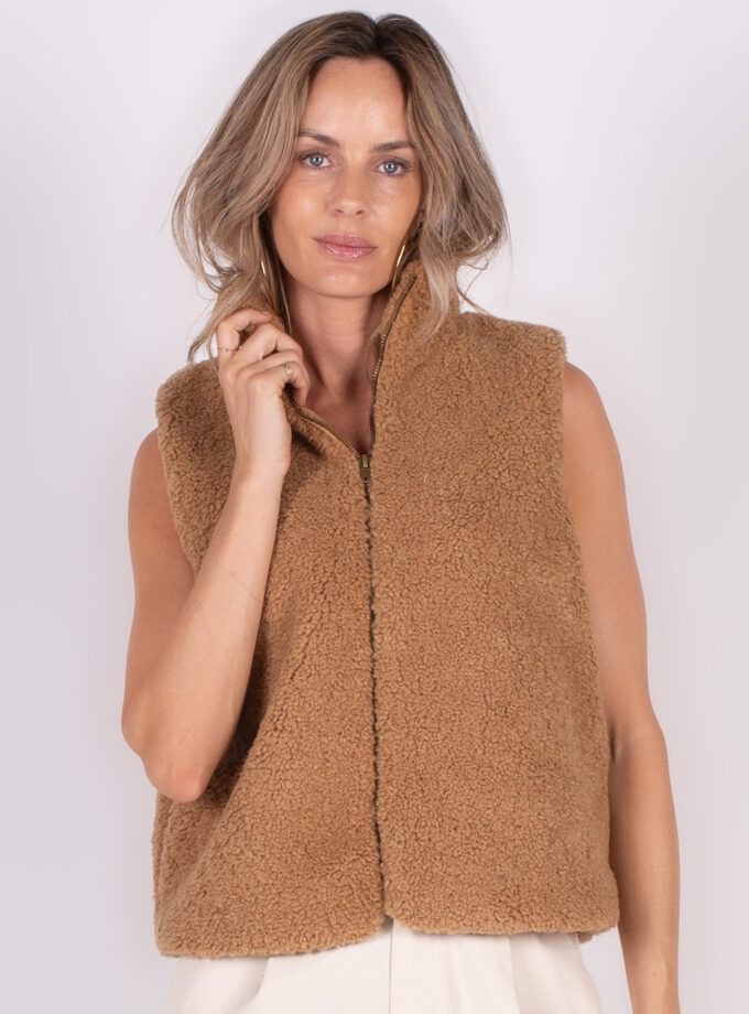 Regina gilet teddy