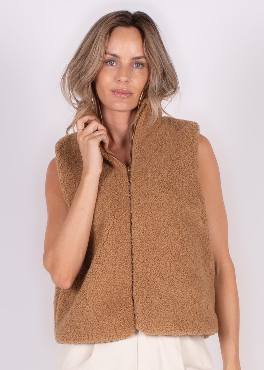Regina gilet teddy