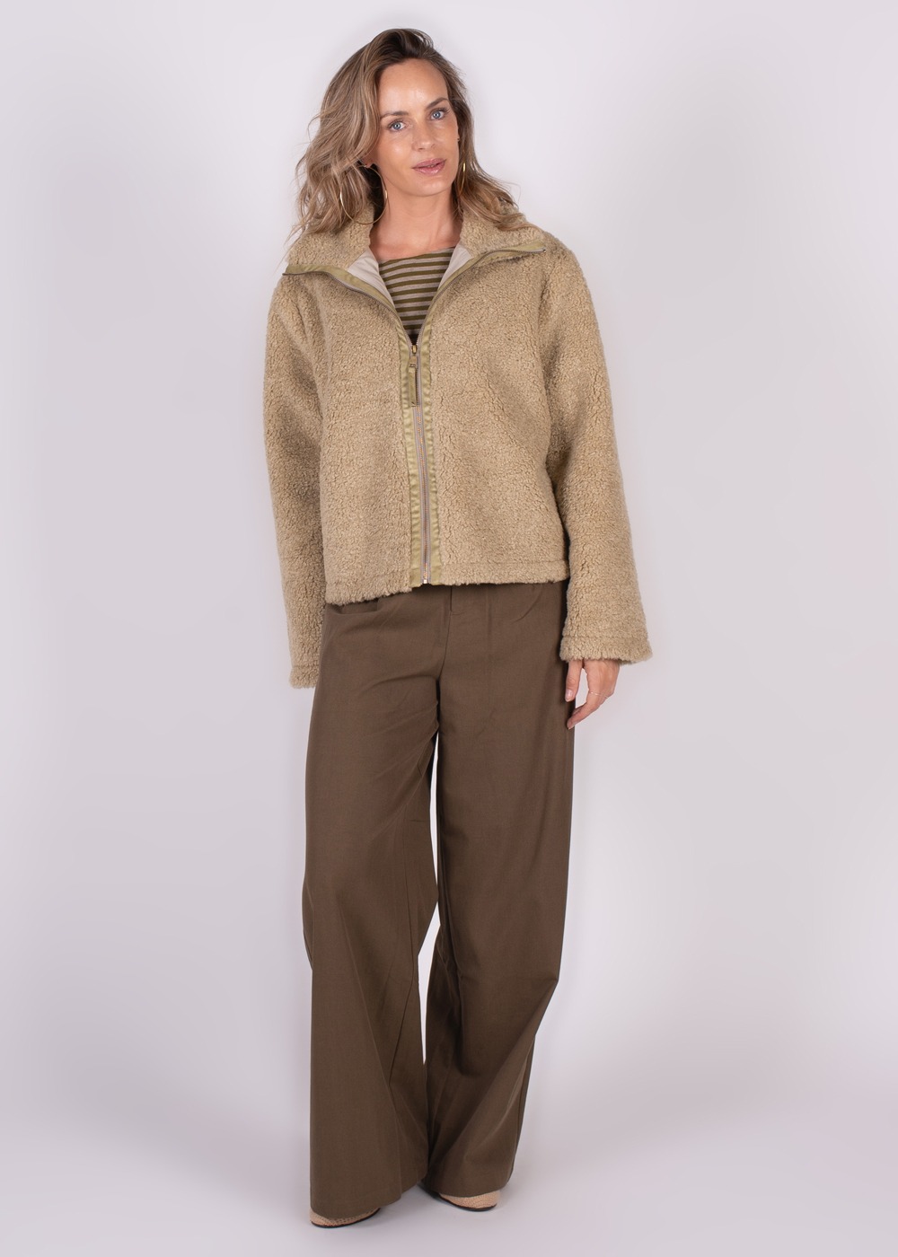 Regina jacket lime