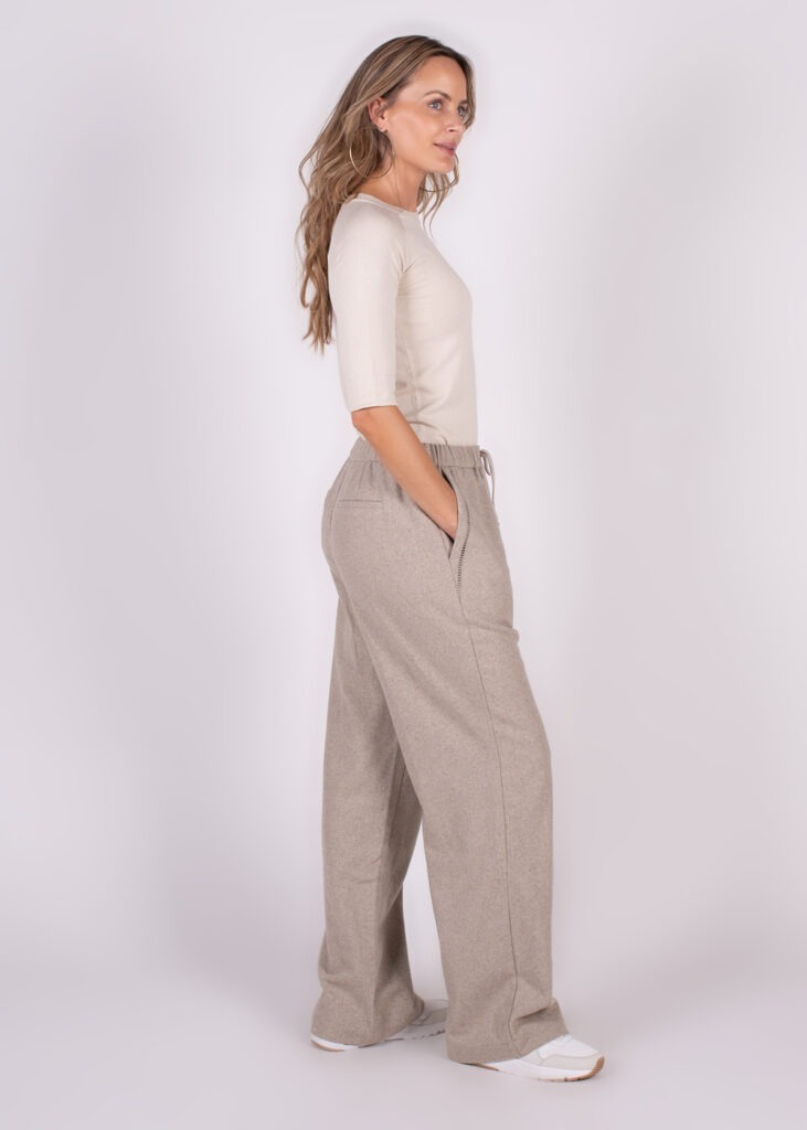 Dames pants with detail on pocket - SURAT 