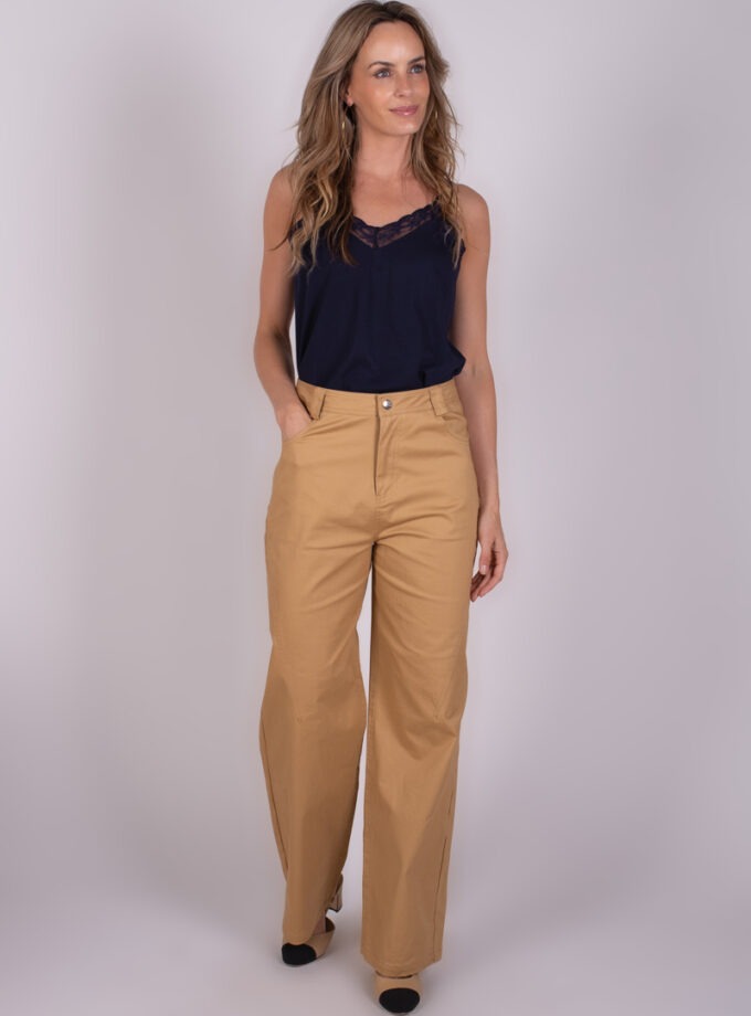 Vienna cotton pants teddy